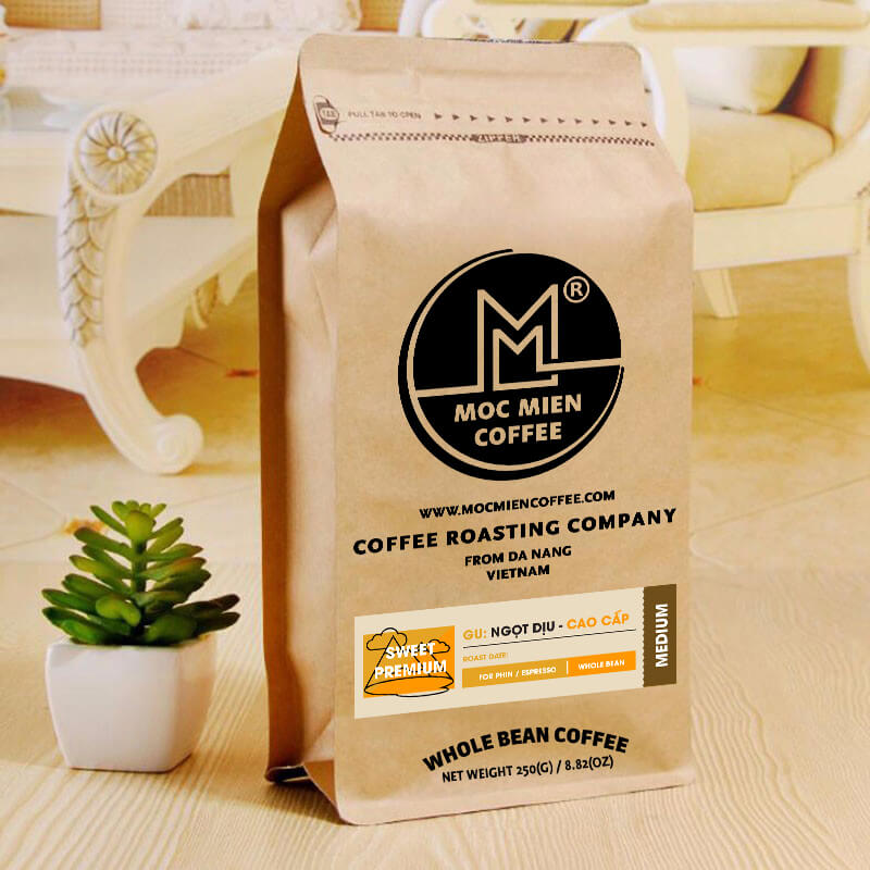 Cà phê hạt mộc nguyên chất cho quán cà phê và khách hàng. MỘC MIÊN Coffee - Xưởng Rang Xay Cà Phê / mocmiencoffee.com . Cung cấp coffee tại Đà Nẵng và toàn quốc.